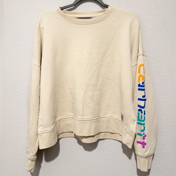 Carhartt Cream Graphic Sweater - Picture 3 of 5